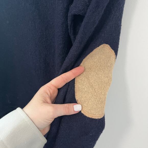 Gap Dark Blue Fuzzy Sweater Size Large - Picture 4 of 5